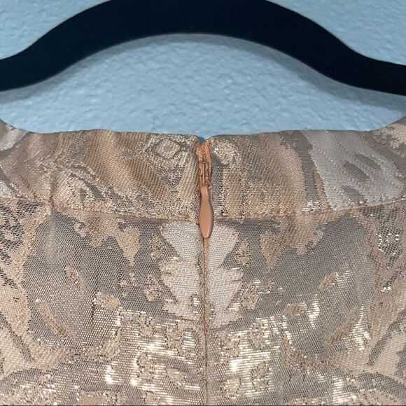 🚨 3 for $25 - ADRIANNA Papell Jacquard Halter Neck Dress - Picture 6 of 11